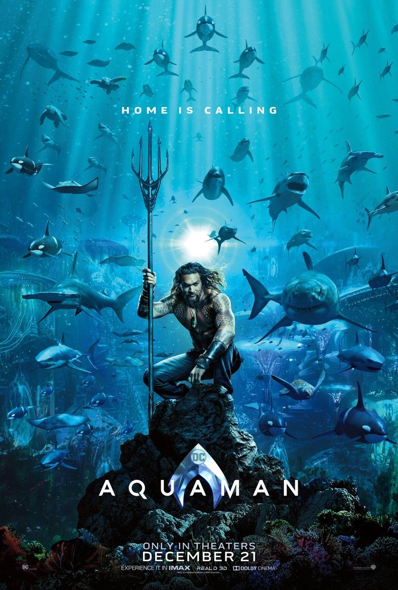 Free download DCEU DC extended universe Aquaman Poster HD