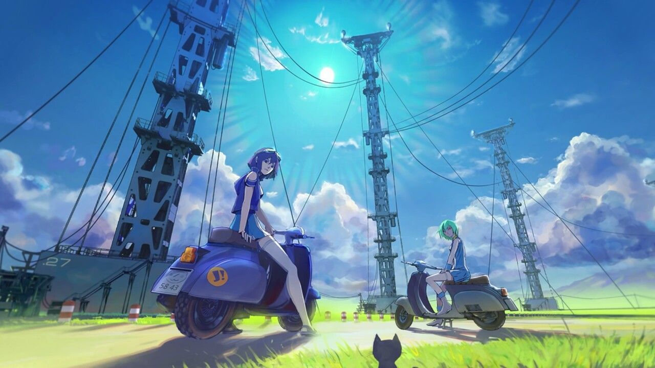 MrSuicideSheep. Anime scenery wallpaper, Anime scenery