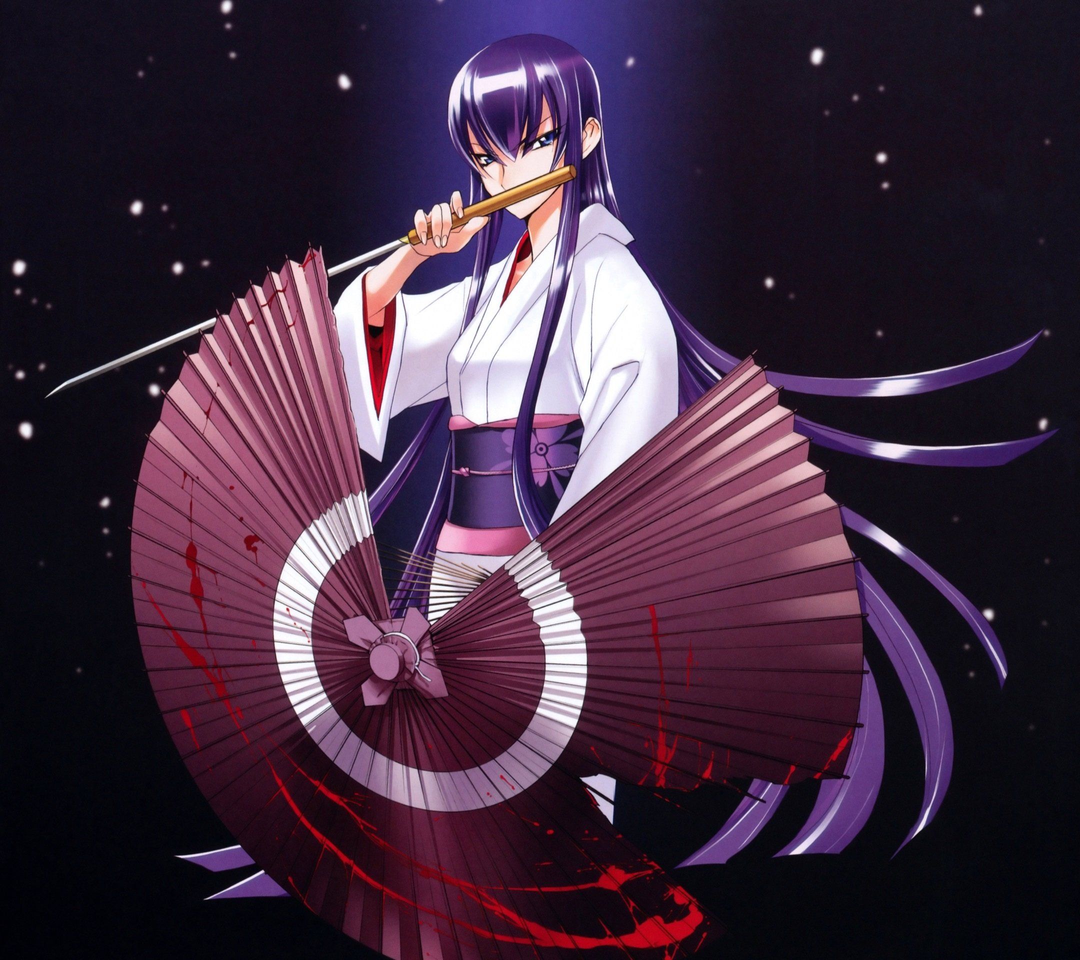 Highschool of the Dead android and iPhone5 and iPhone6 wallpaper