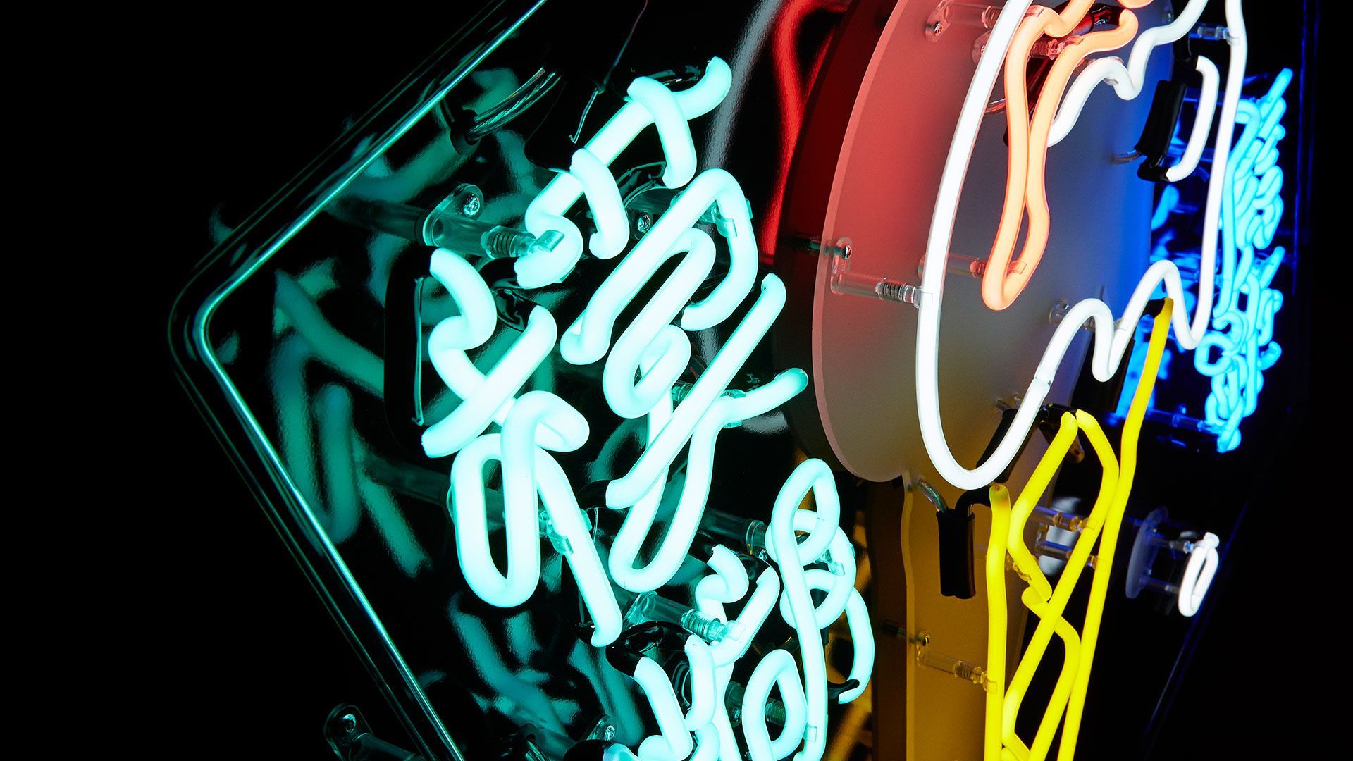 Art Vinyl's record sleeves of the year. Neon signs, Record