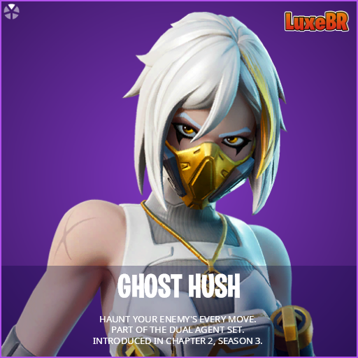 Ghost Hush Fortnite wallpaper