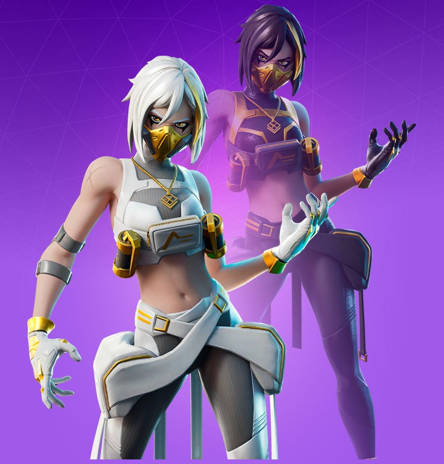 Fortnite Double Agent Hush Skin, PNG, Image Game Guides