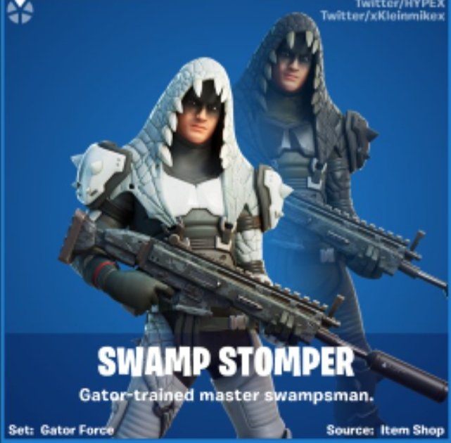 Swamp Stomper Fortnite wallpaper