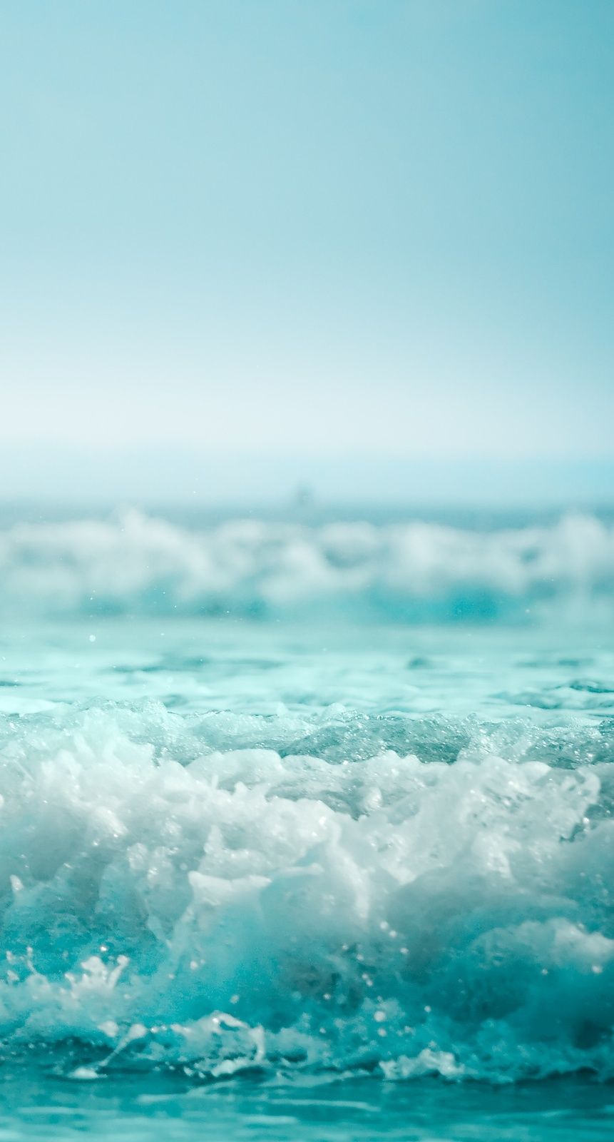 blue summer. Ocean wallpaper, Sea waves, Ocean