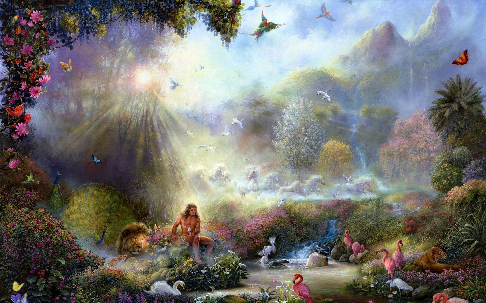 Garden Of Eden Wallpapers Wallpaper Cave