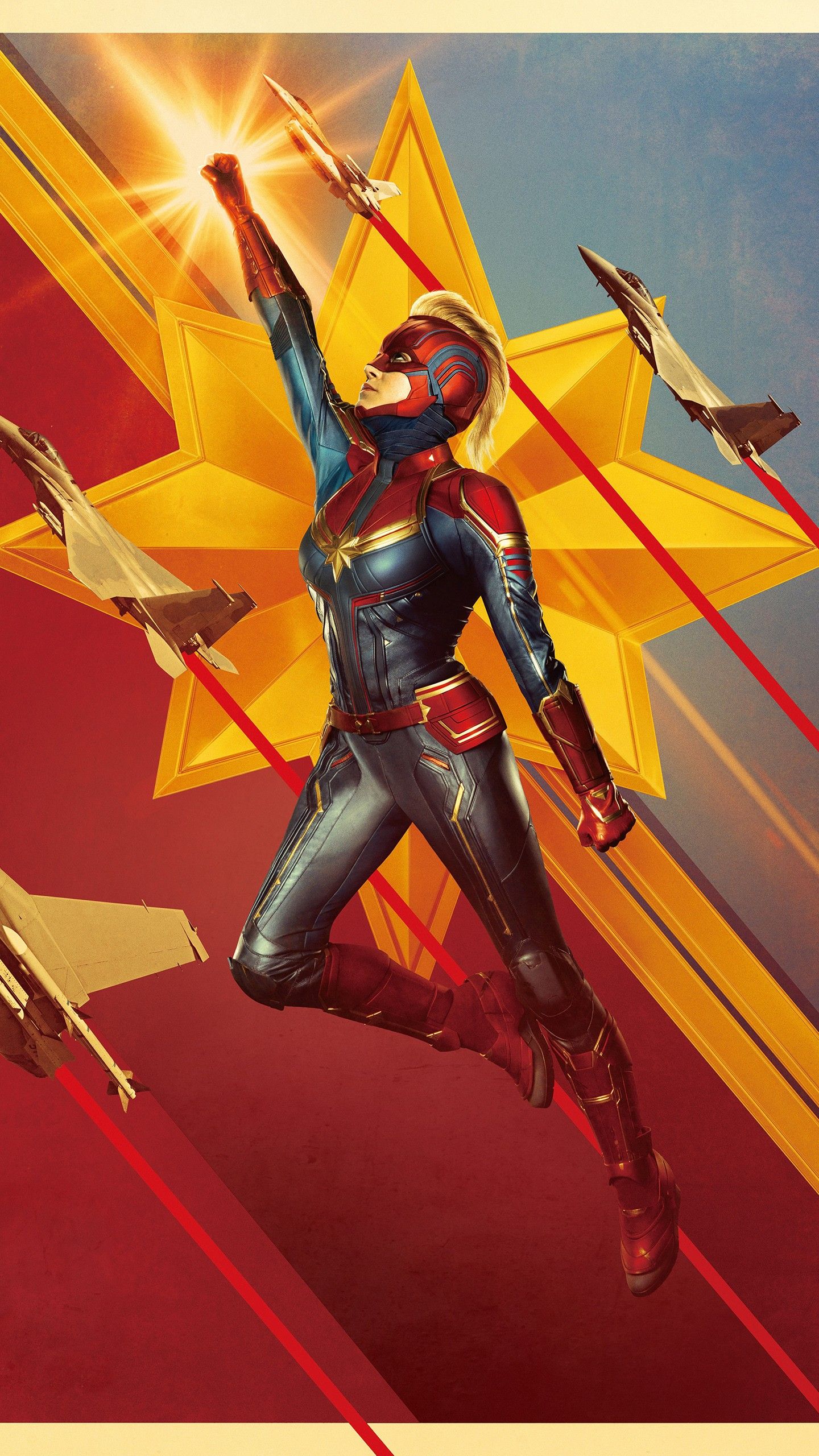 Captain Marvel 4K 2019 Wallpaper