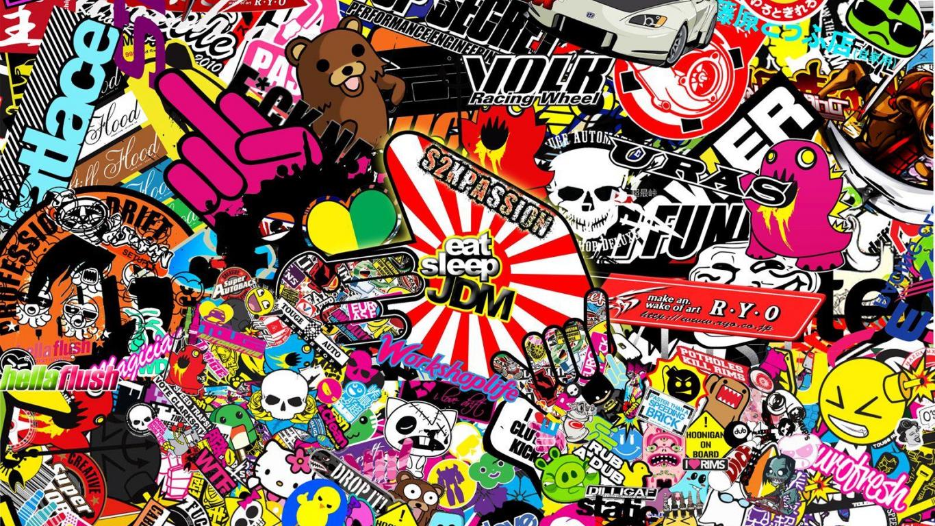 Stickers Bombs HD Wallpaper & Background Download