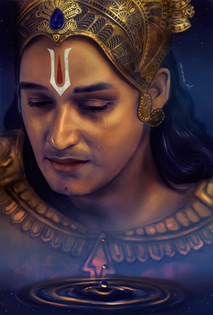 Crying Krishna By Smirnova Al. Krishna Art, Lord
