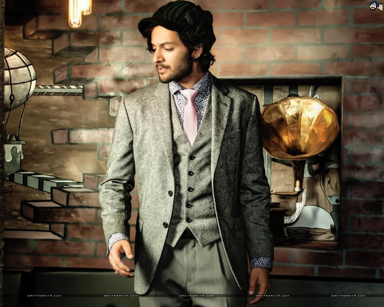 Ali Fazal In Three Piece Suit