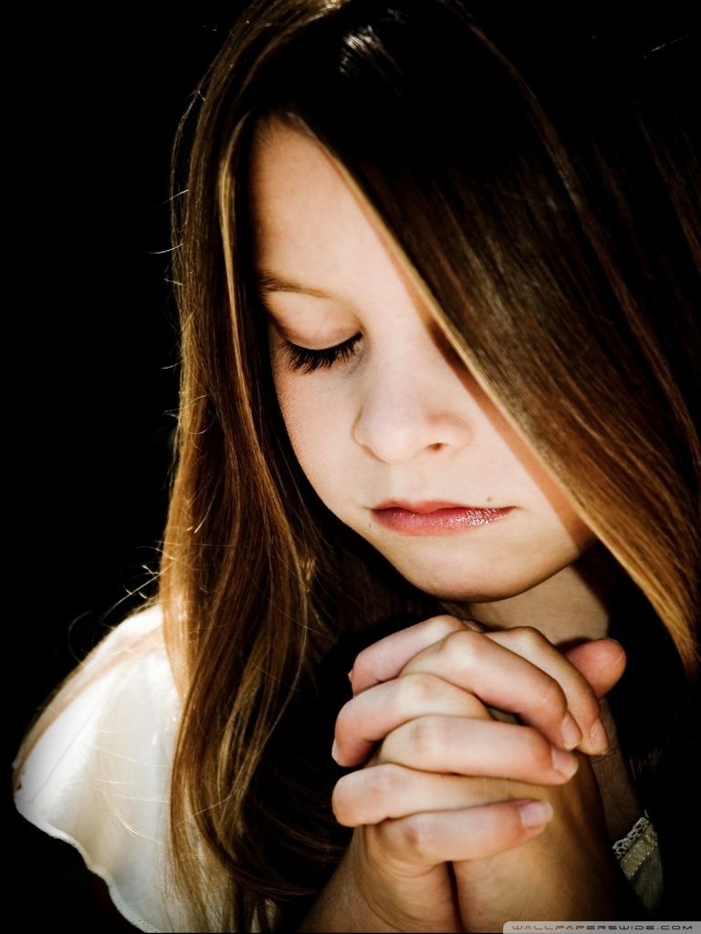 Praying Girl Wallpaper, Picture