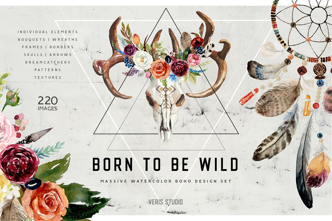 Born To Be Wild Design Set