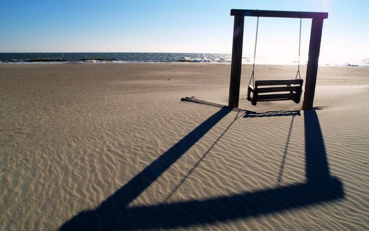 Swing Ocean & Beach wallpaper. Swing Ocean & Beach