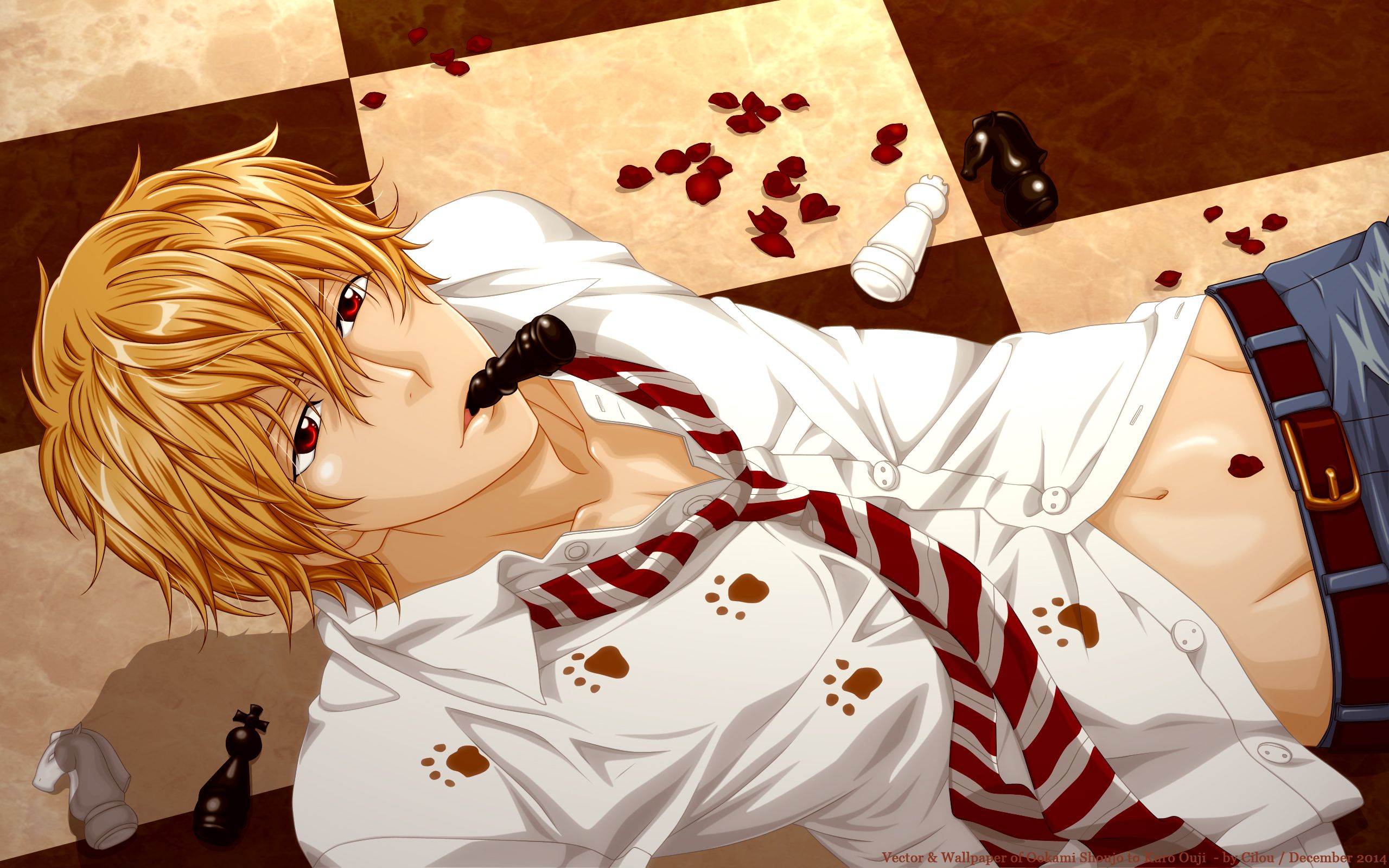 Wolf Girl and Black Prince HD Wallpaper