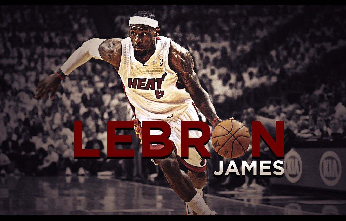 Wallpaper basketball, NBA, Basketball, Lebron James, Miami Heat