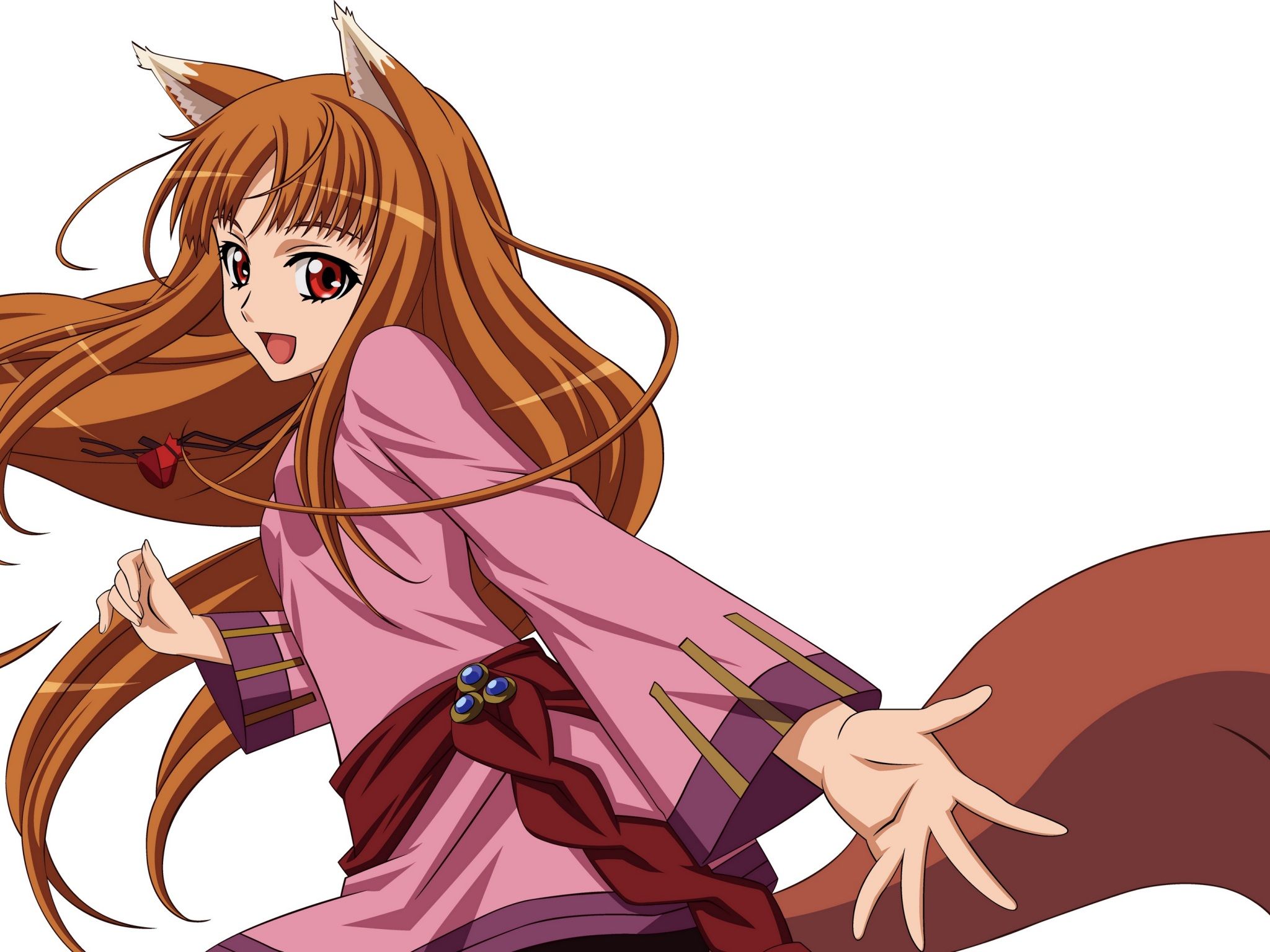 Wallpaper 4k spice and wolf, horo, girl, fox 4k Girl, horo, spice