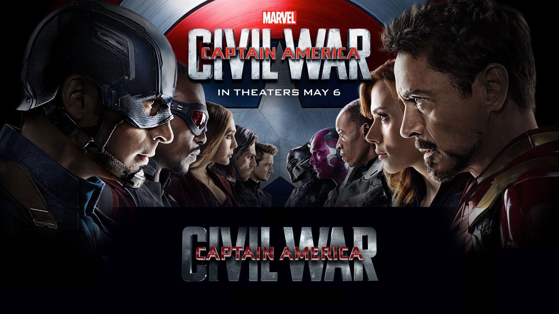 marvels captain america civil war 2016 official wallpaper HD 1