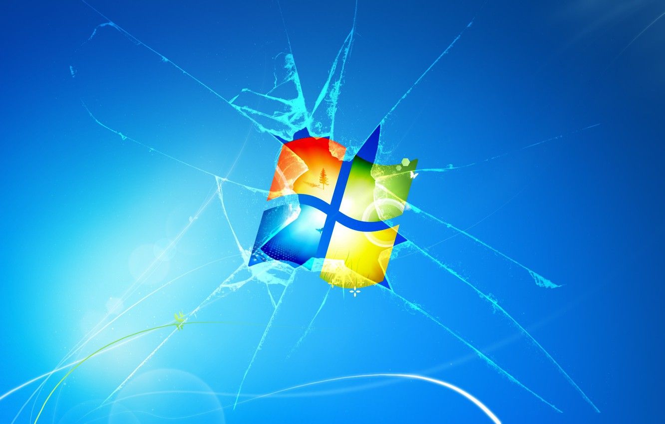Wallpaper computer, Wallpaper, logo, Windows, windows emblem