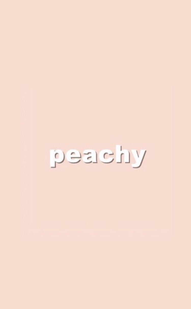 Peachy Wallpaper