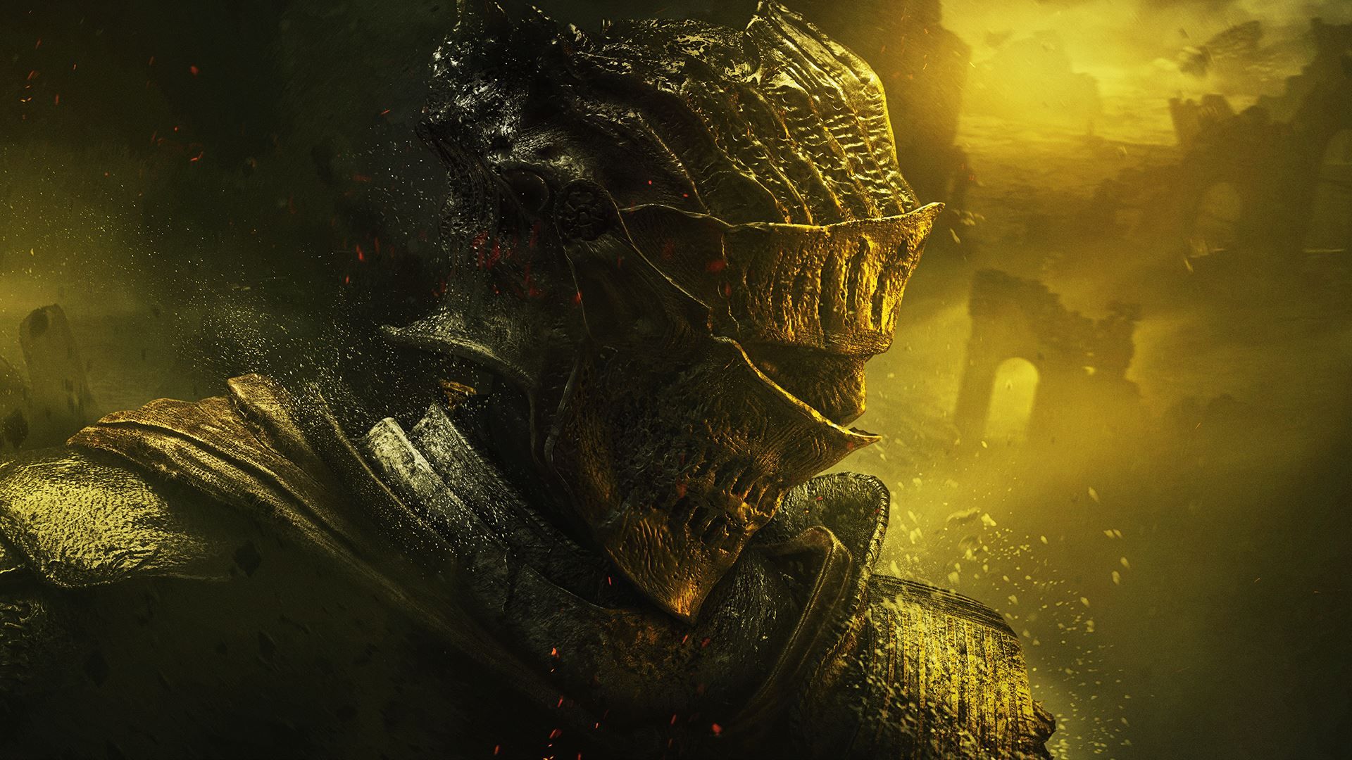Yes, indeed: here's the Dark Souls 3 launch trailer