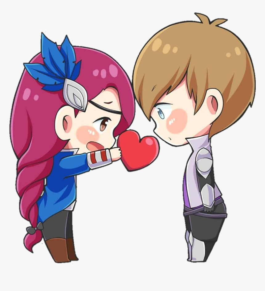 lesly #gusion #love #cute #chibi #couple #ml #mlbb Mobile Legends Love, HD Png Download, Transparent Png Image