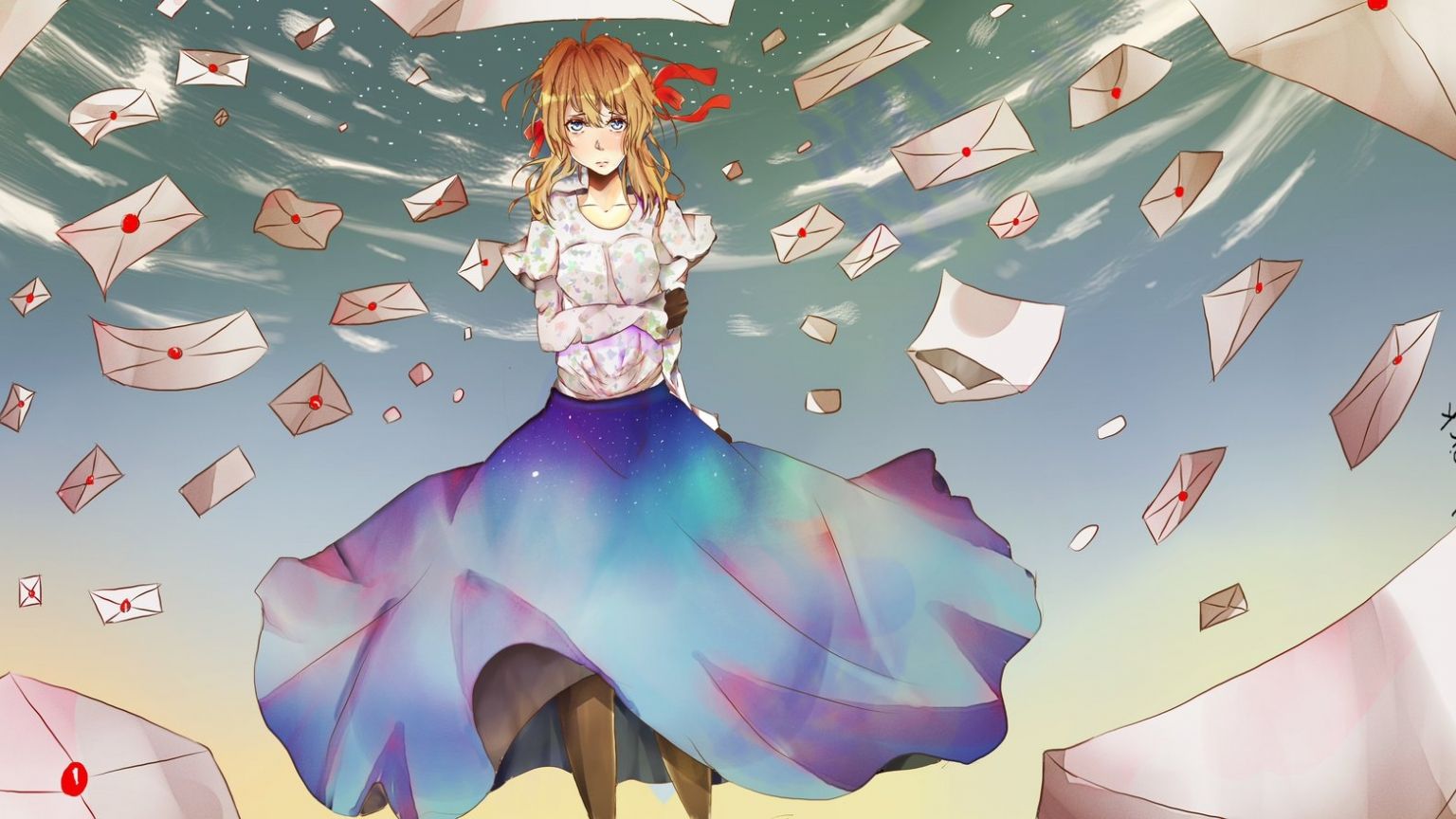 Free download Violet Evergarden wallpaper Anime HQ Violet