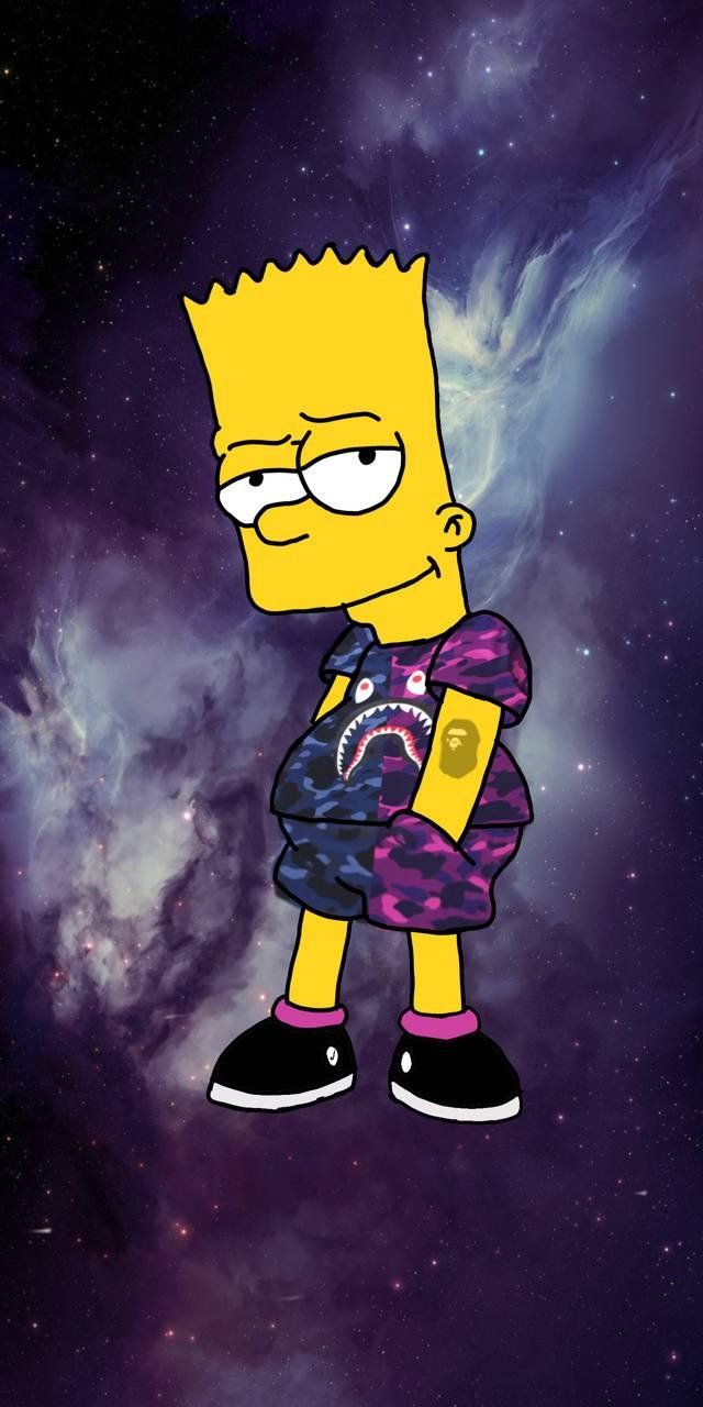 Bart Simpson Hypebeast Wallpaper iPhone