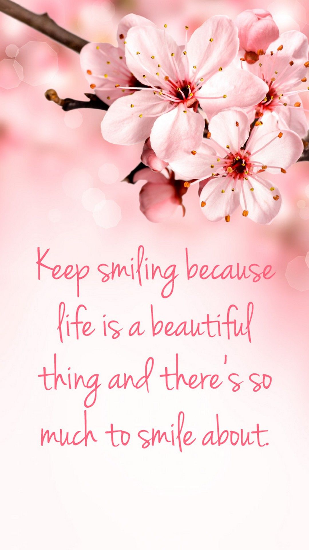 Quotes Pink Wallpaper For Mobile Cute Wallpaper