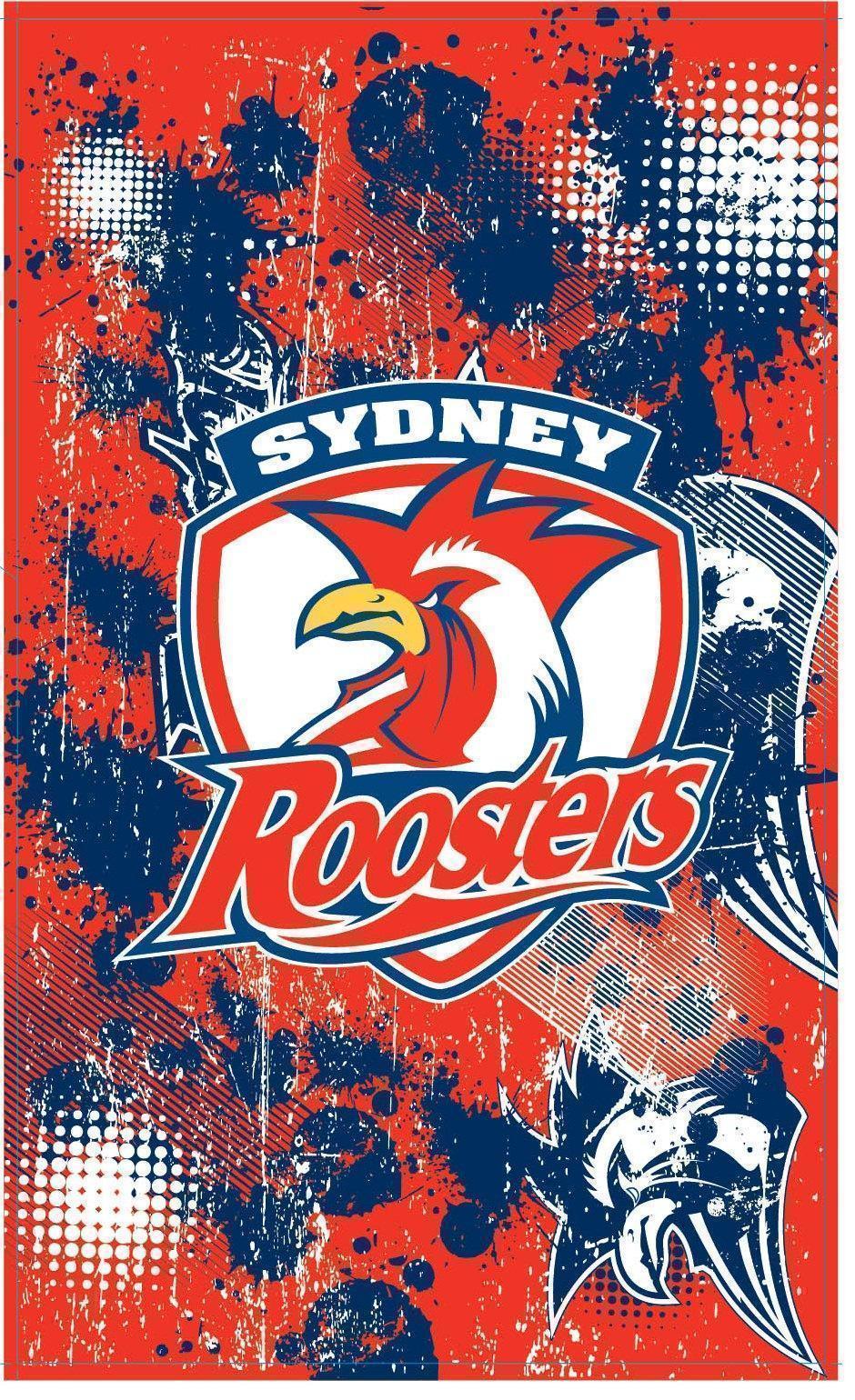 Sydney Roosters NRL licensed cape or wall flag