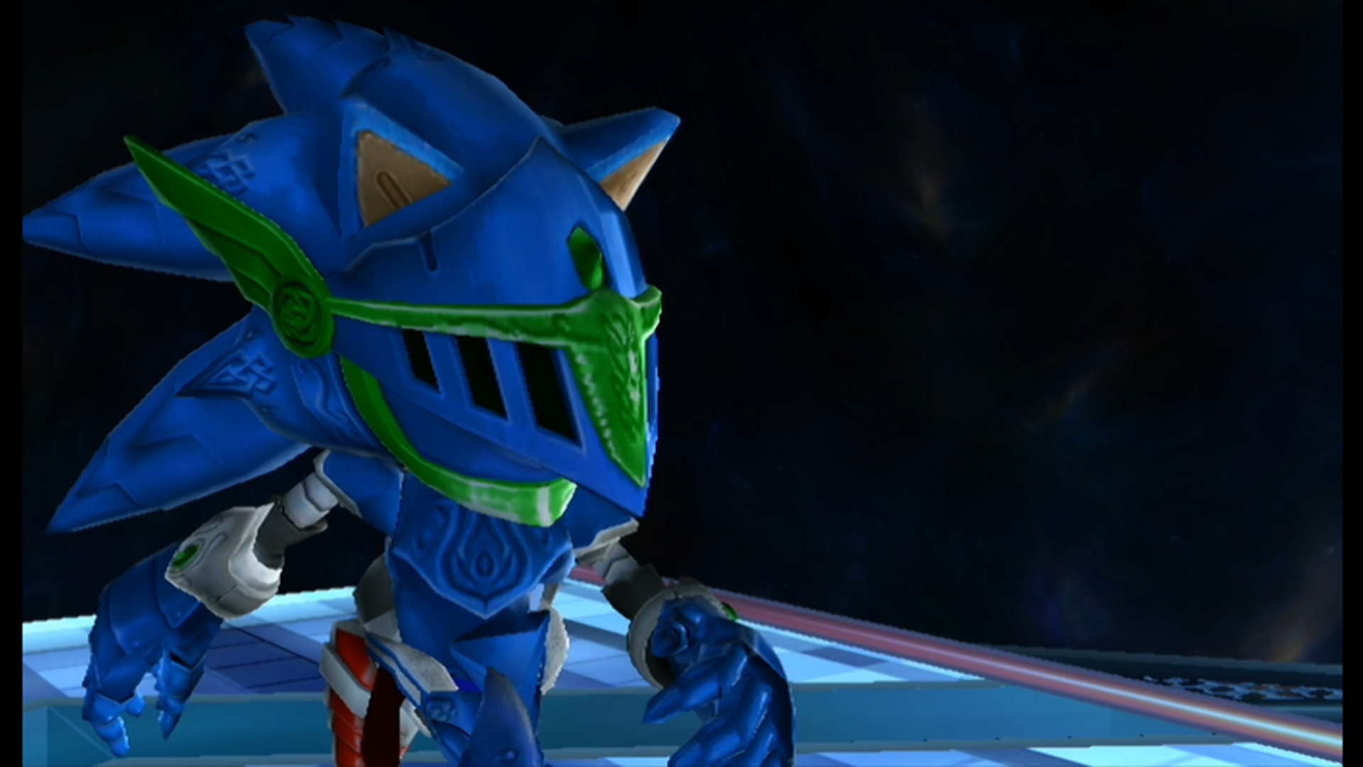 Excalibur Sonic Mod Recolor. Super Smash Brothers
