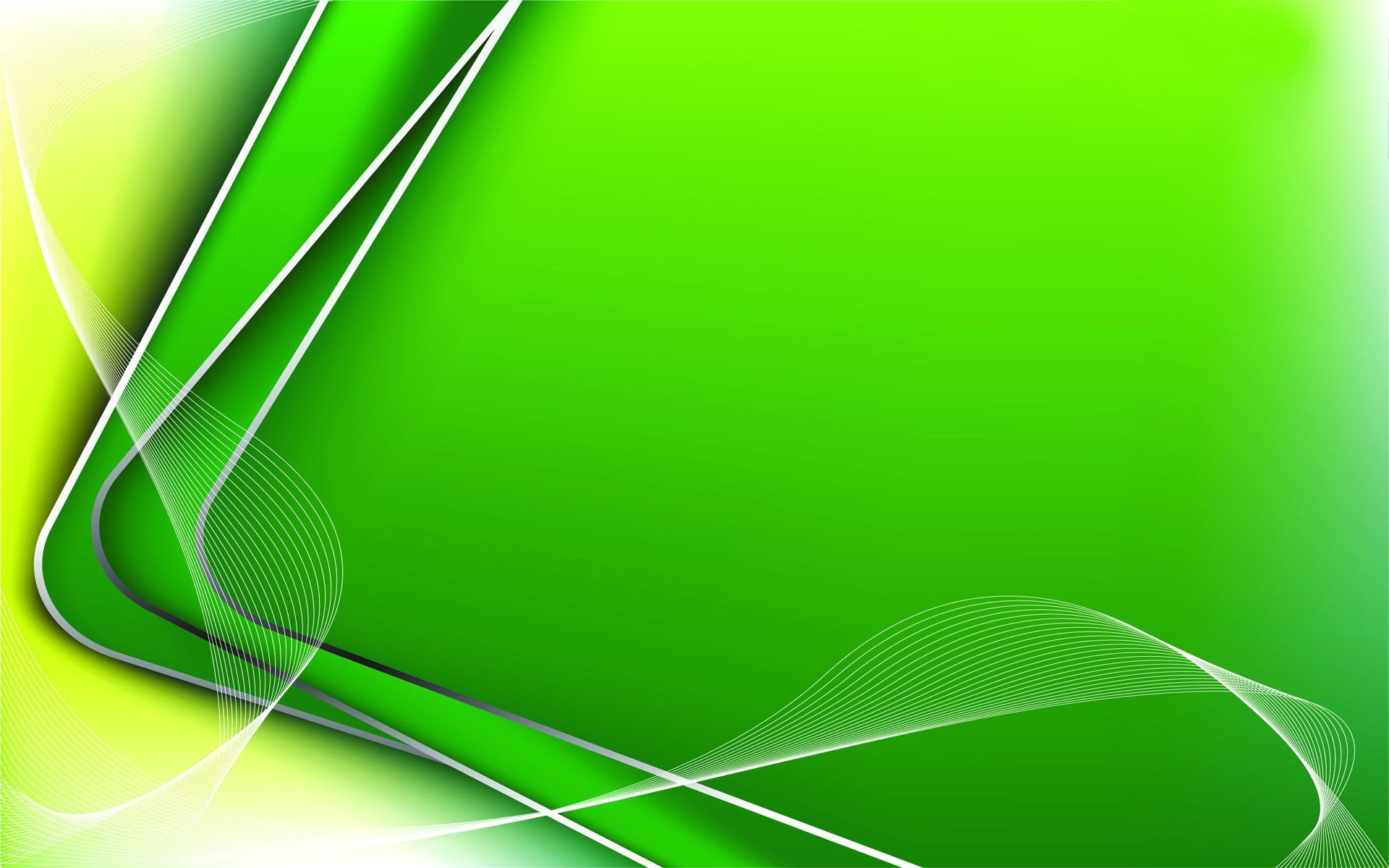 Green corners wallpaper. Desain, Hijau