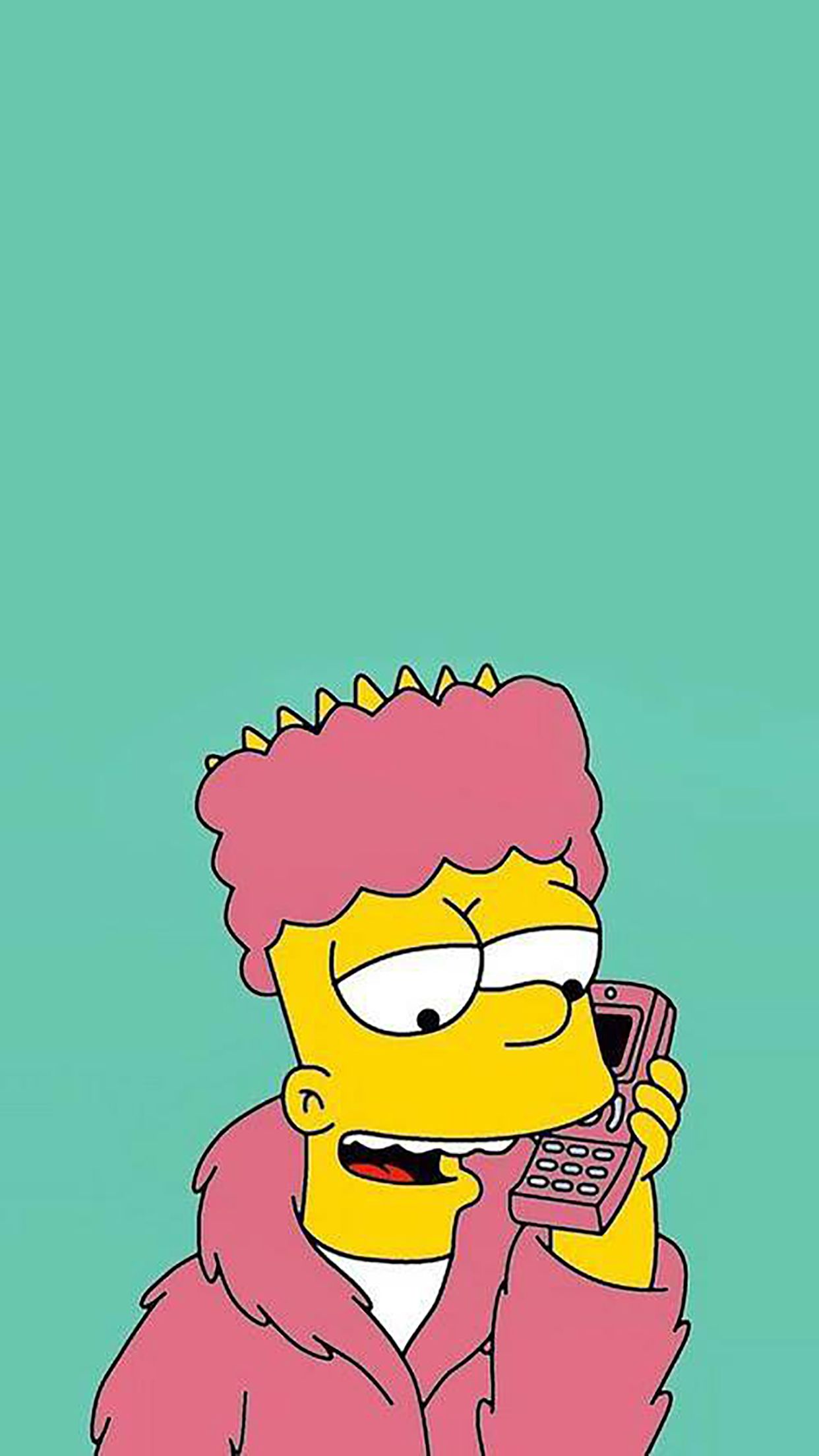 Bart Simpson Wallpaper for iPhone Pro Max, X, 6