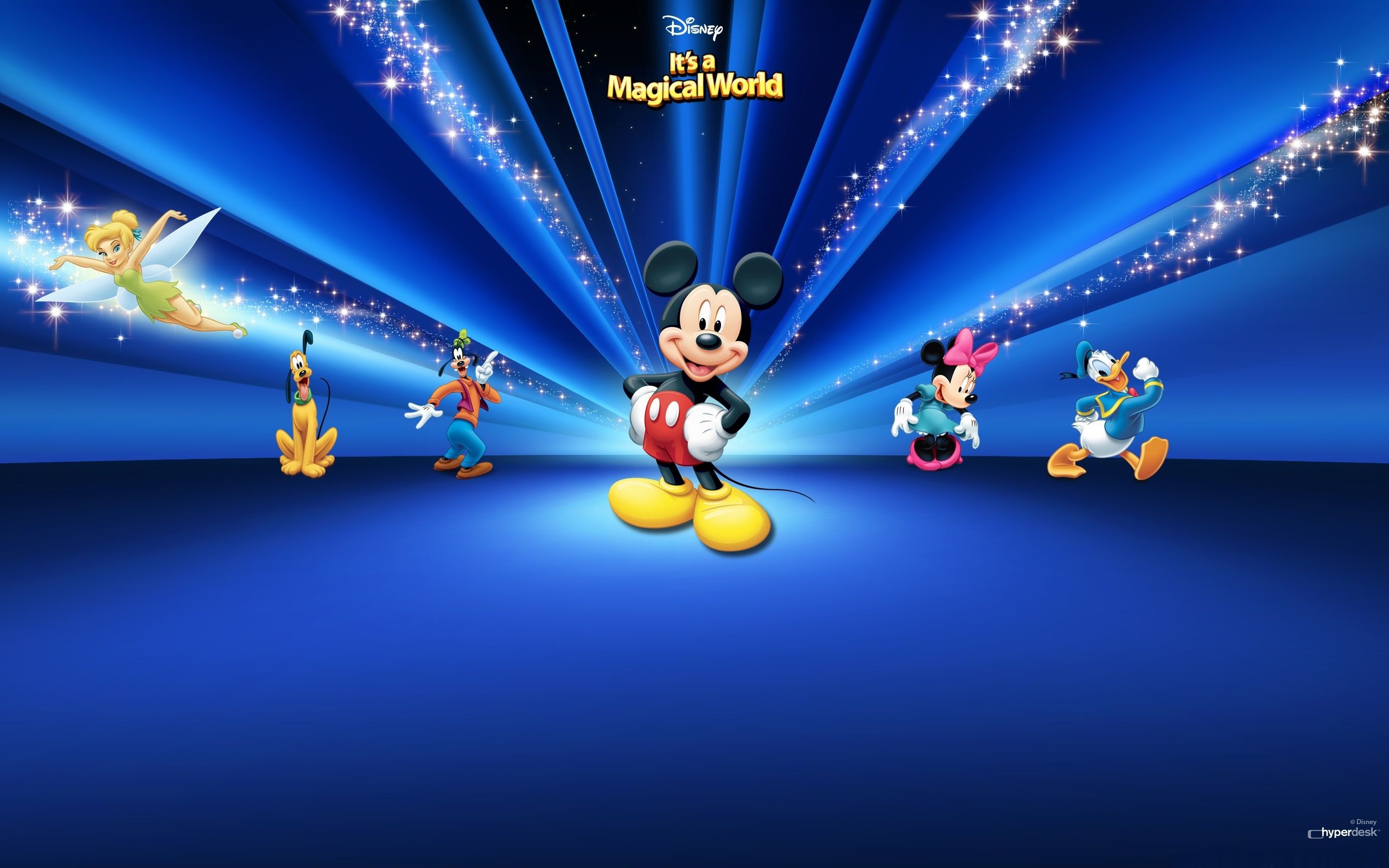 Disney Characters Dark Blue Wallpaper For Macbook Air. Disney