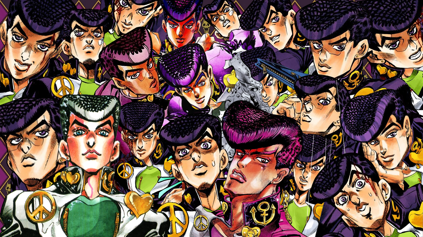 JJBA Josuke Desktop Wallpapers - Wallpaper Cave