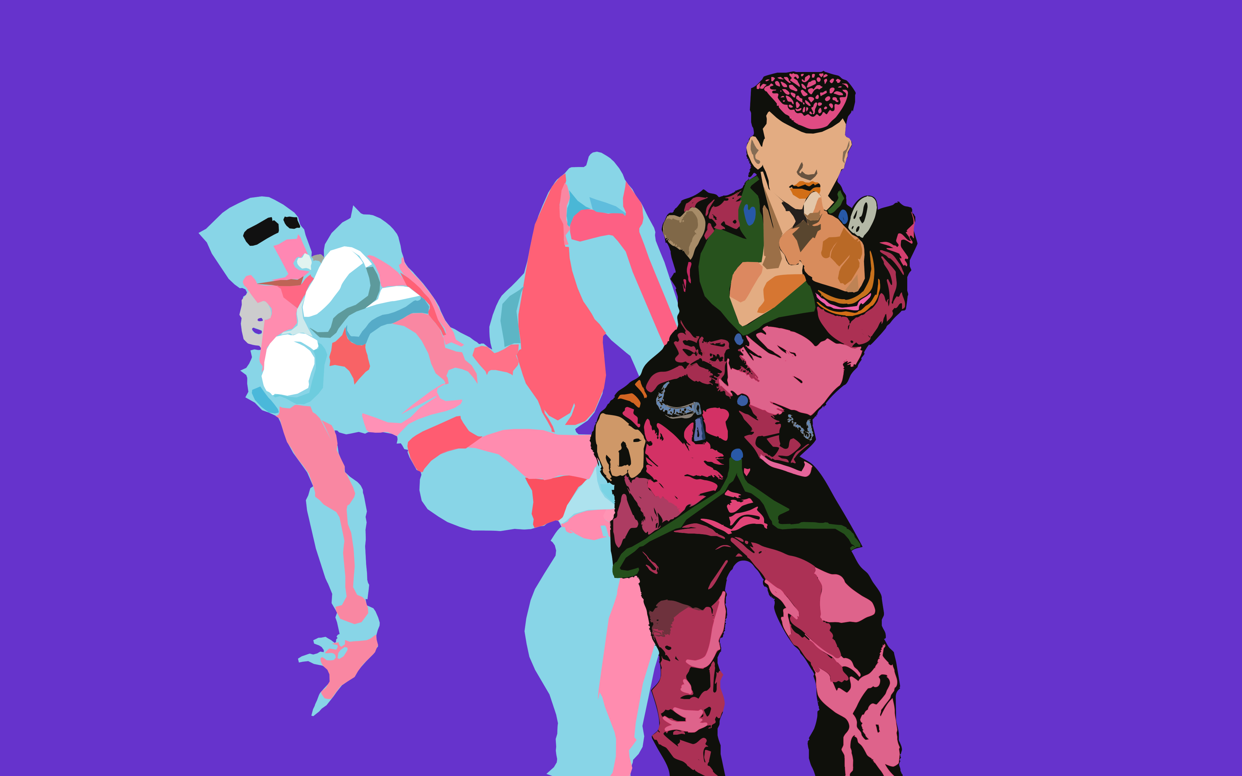 JJBA Josuke Desktop Wallpapers - Wallpaper Cave