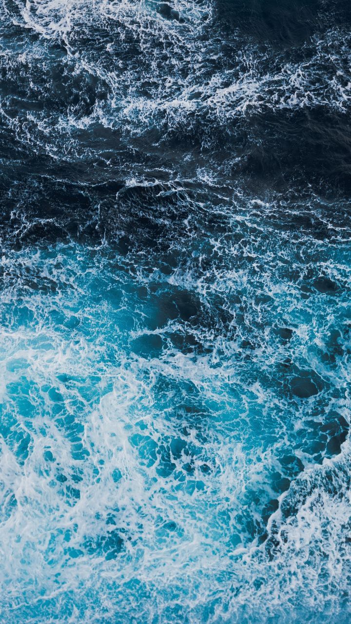 Body of water, trails, sea waves, sea, 720x1280 wallpaper. Ocean wallpaper, Blue wallpaper iphone, Ocean background