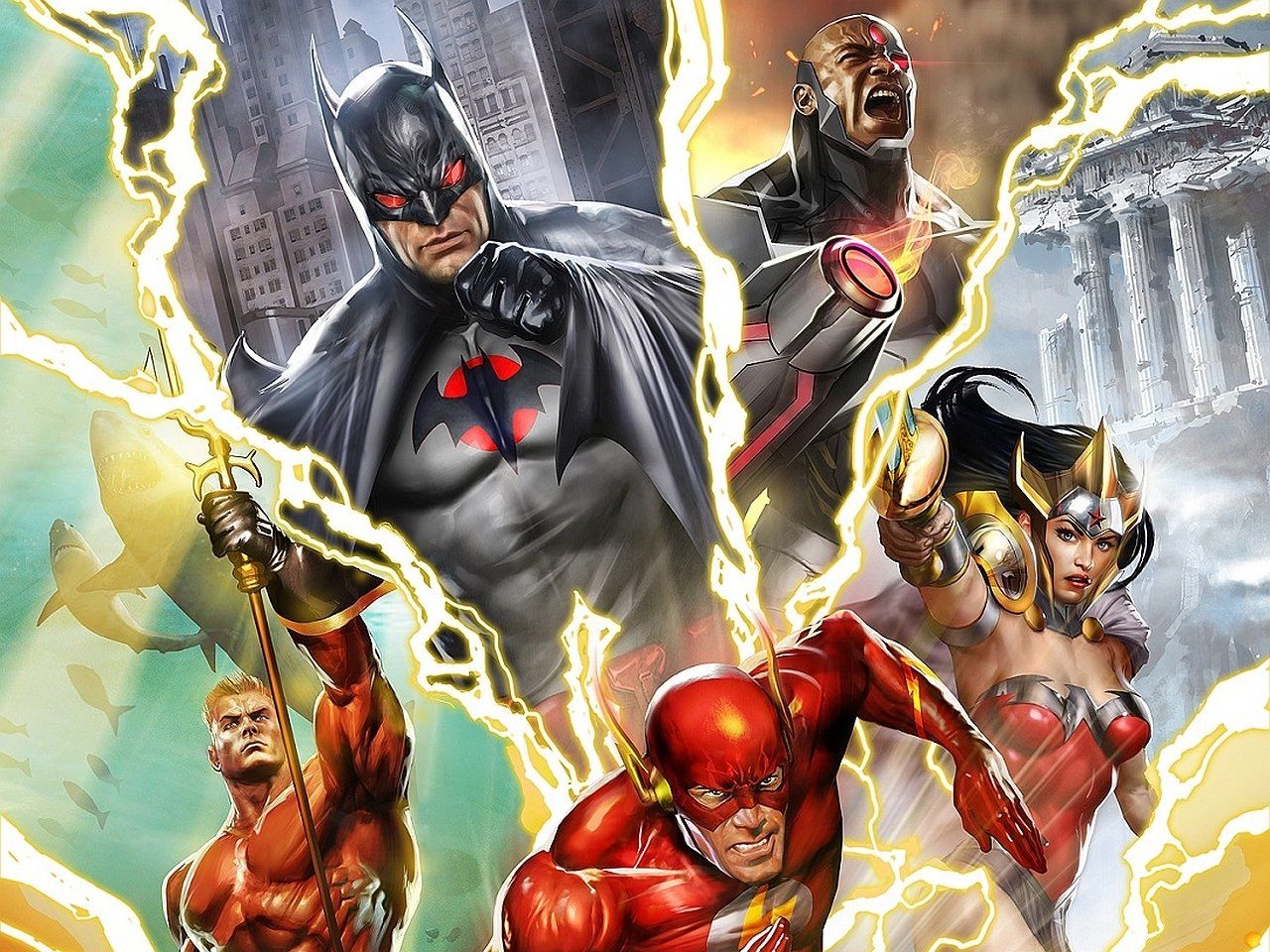 Justice League: The Flashpoint Paradox HD Wallpaper