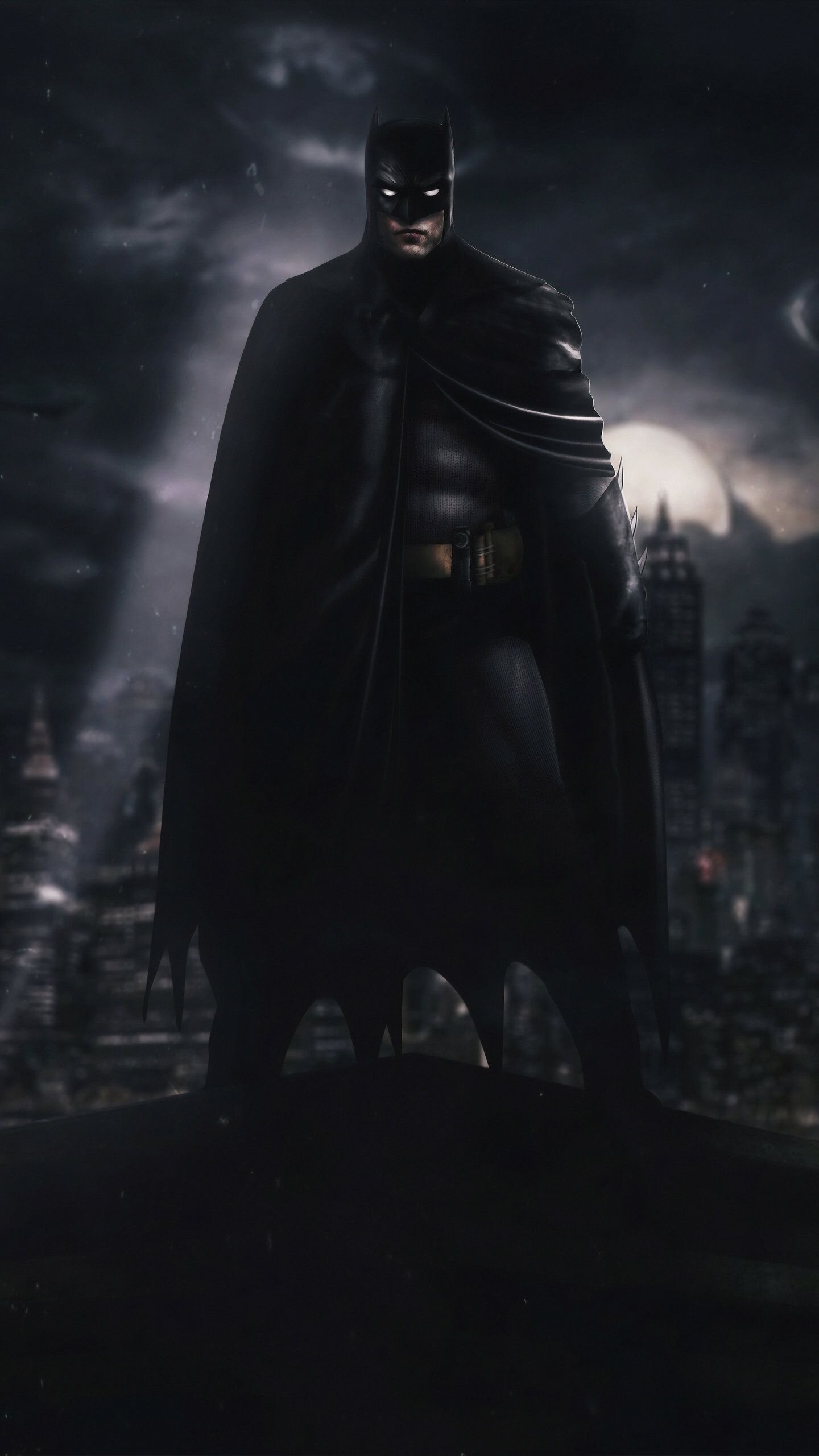 Robert Pattison New Batman 4K Art HD Wallpaper (1440x2560). Batman wallpaper, Batman, Superhero