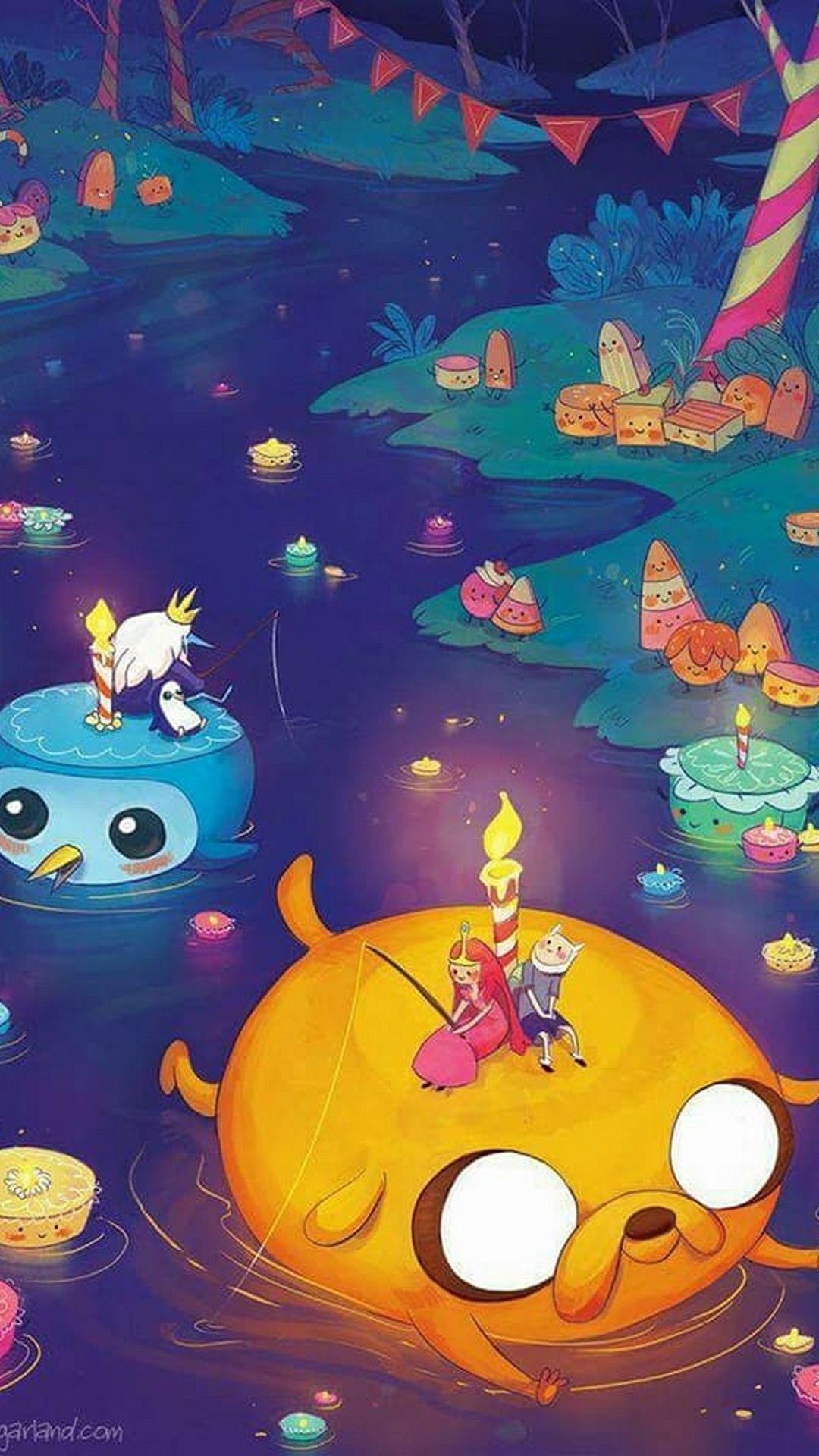 Aesthetic Adventure Time HD Wallpaper Android Kecbio