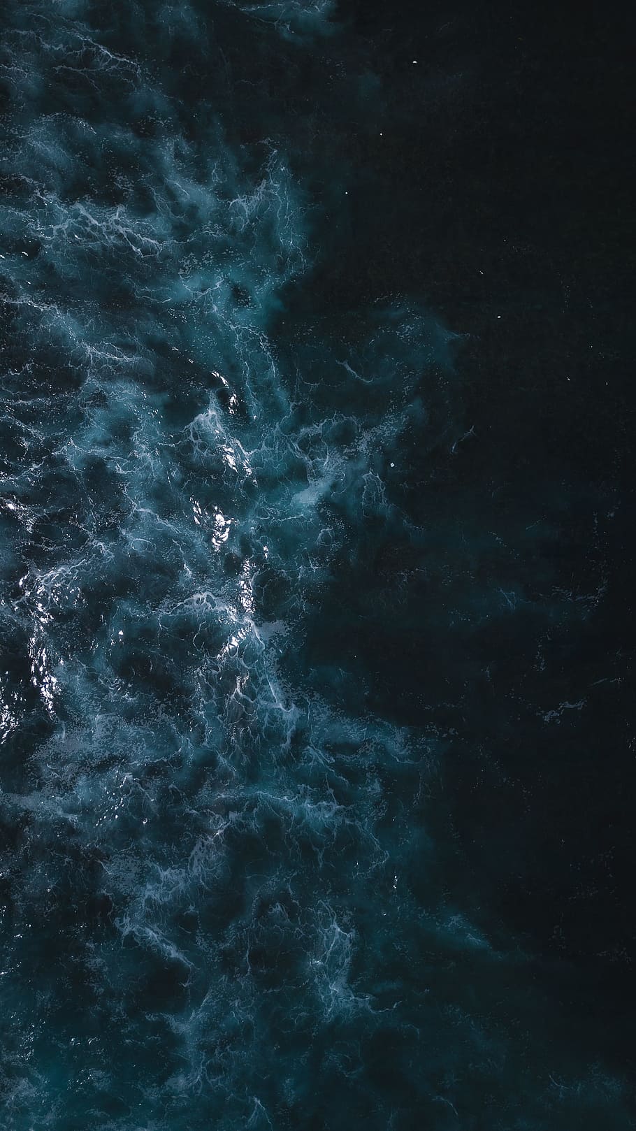 wallpaper, dji, sea, aerial view, mavic, ocean, mavic pro