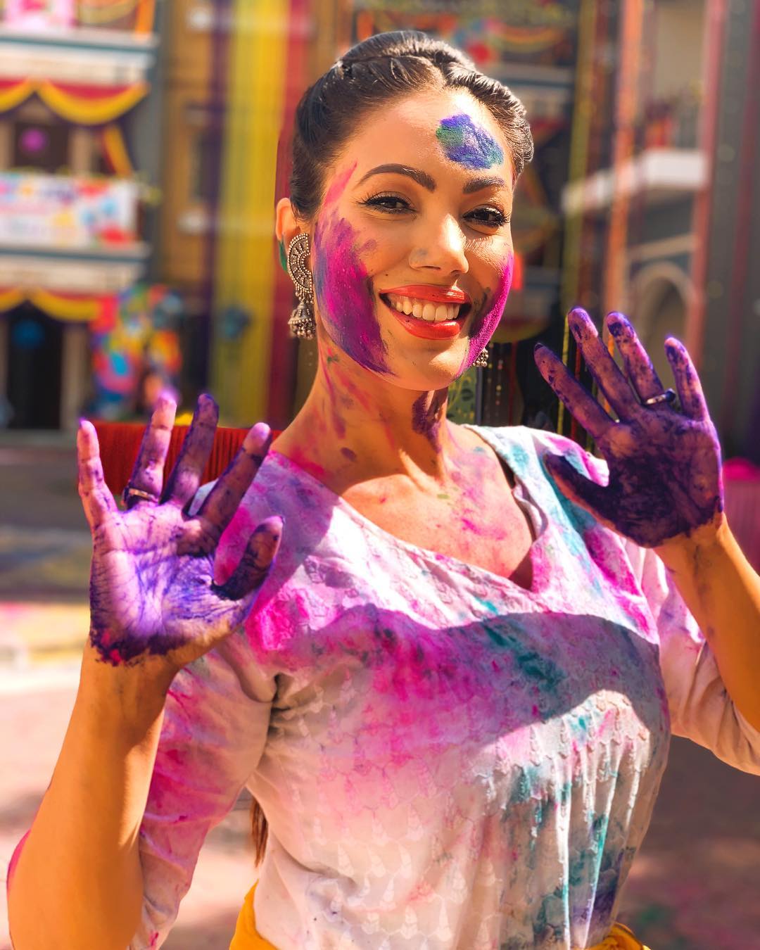 Munmun Dutta Aka Babita Latest Cute HD Wallpaper & 1080p Image