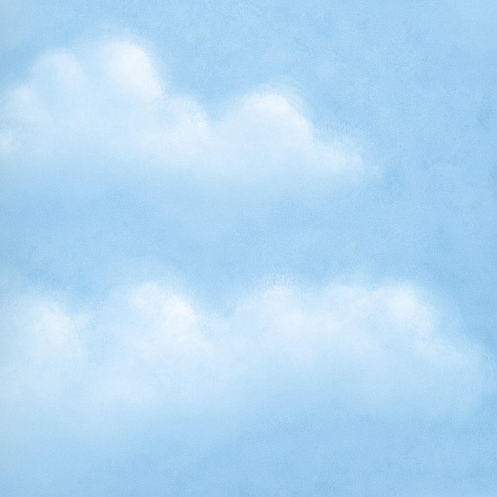 Chesapeake Madeira Blue Puffy Clouds Wallpaper DLR47076 Home