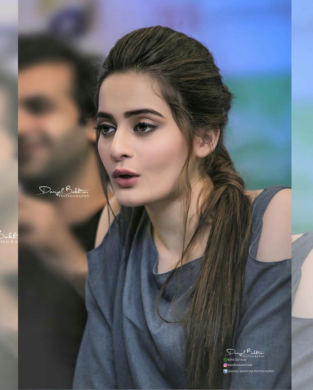 Aiman Khan at Blogger Press Meet of Upcoming Drama Hari Hari