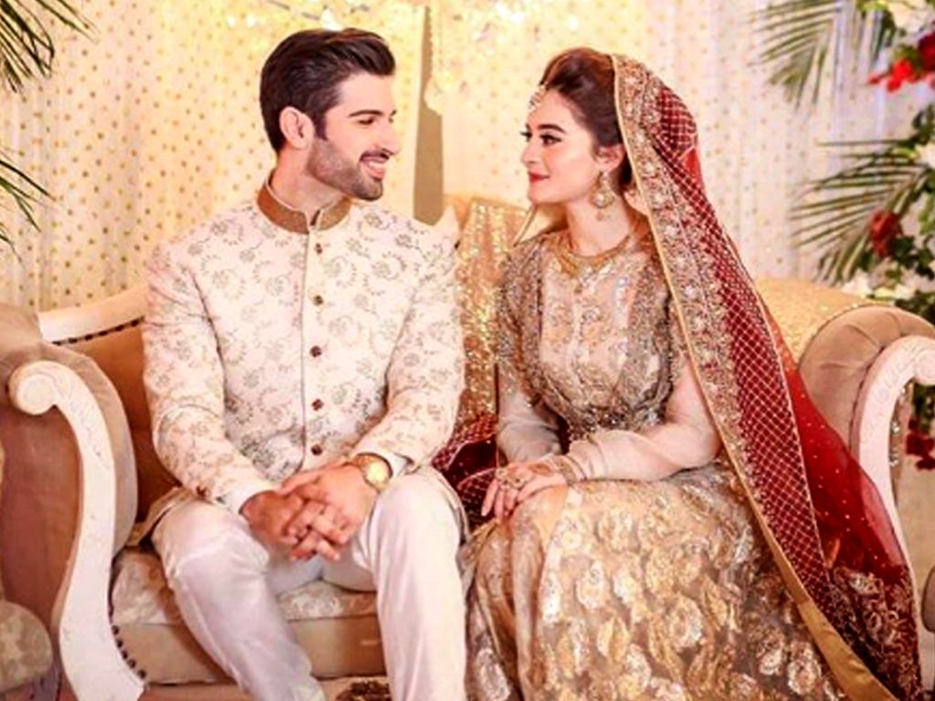 Picture: Longtime lovers Aiman Khan, Muneeb Butt finally say