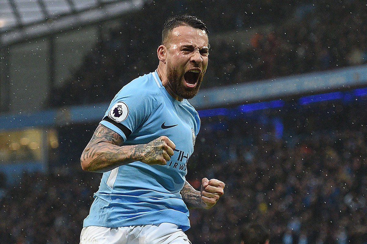 Nicolas Otamendi is holding up the club's move for Harry Maguire