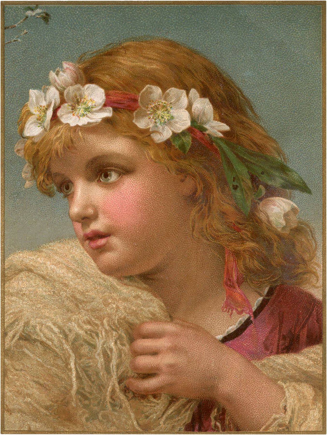 Children with Flowers Picture! Graphics Fairy