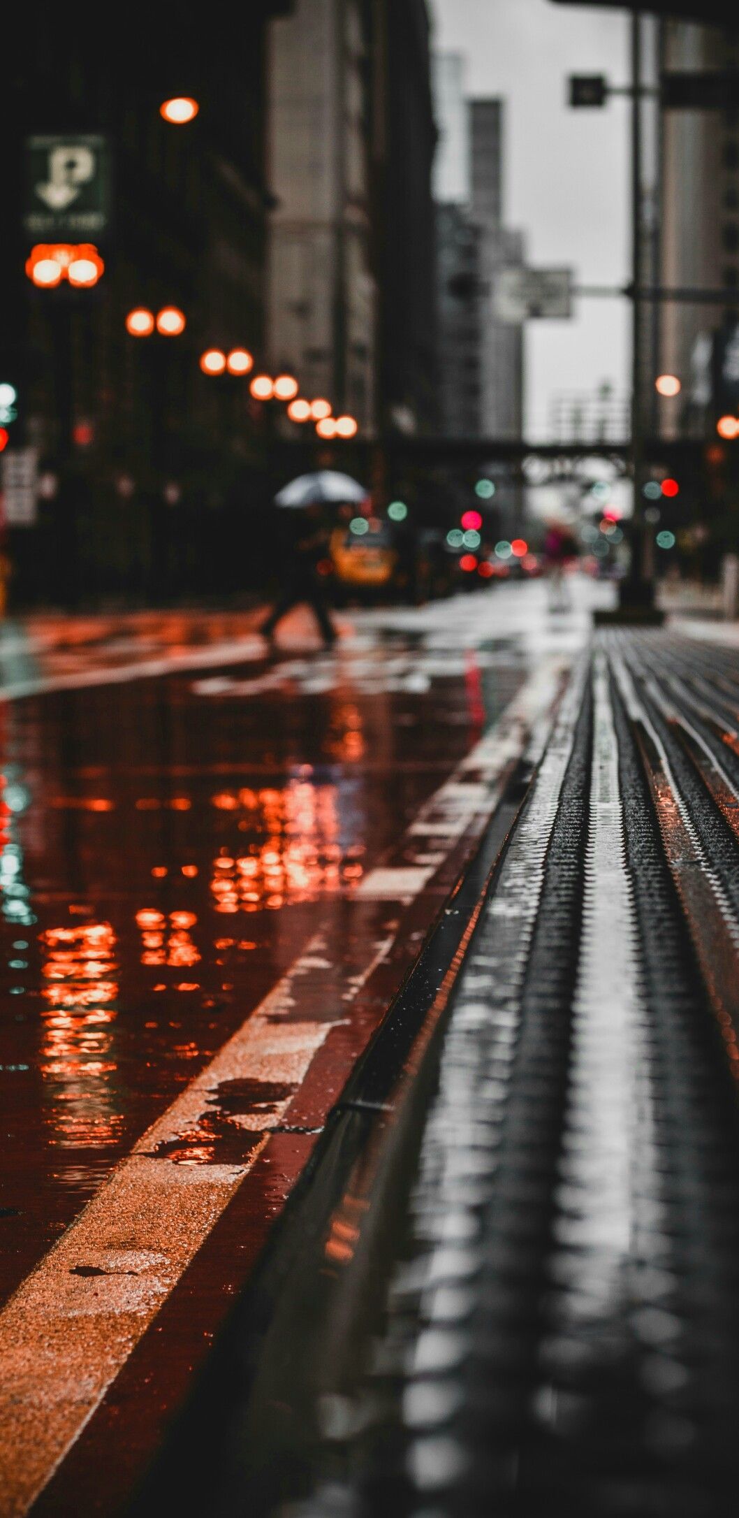 Android Wet Rainy Road Reflection Wallpapers - Wallpaper Cave