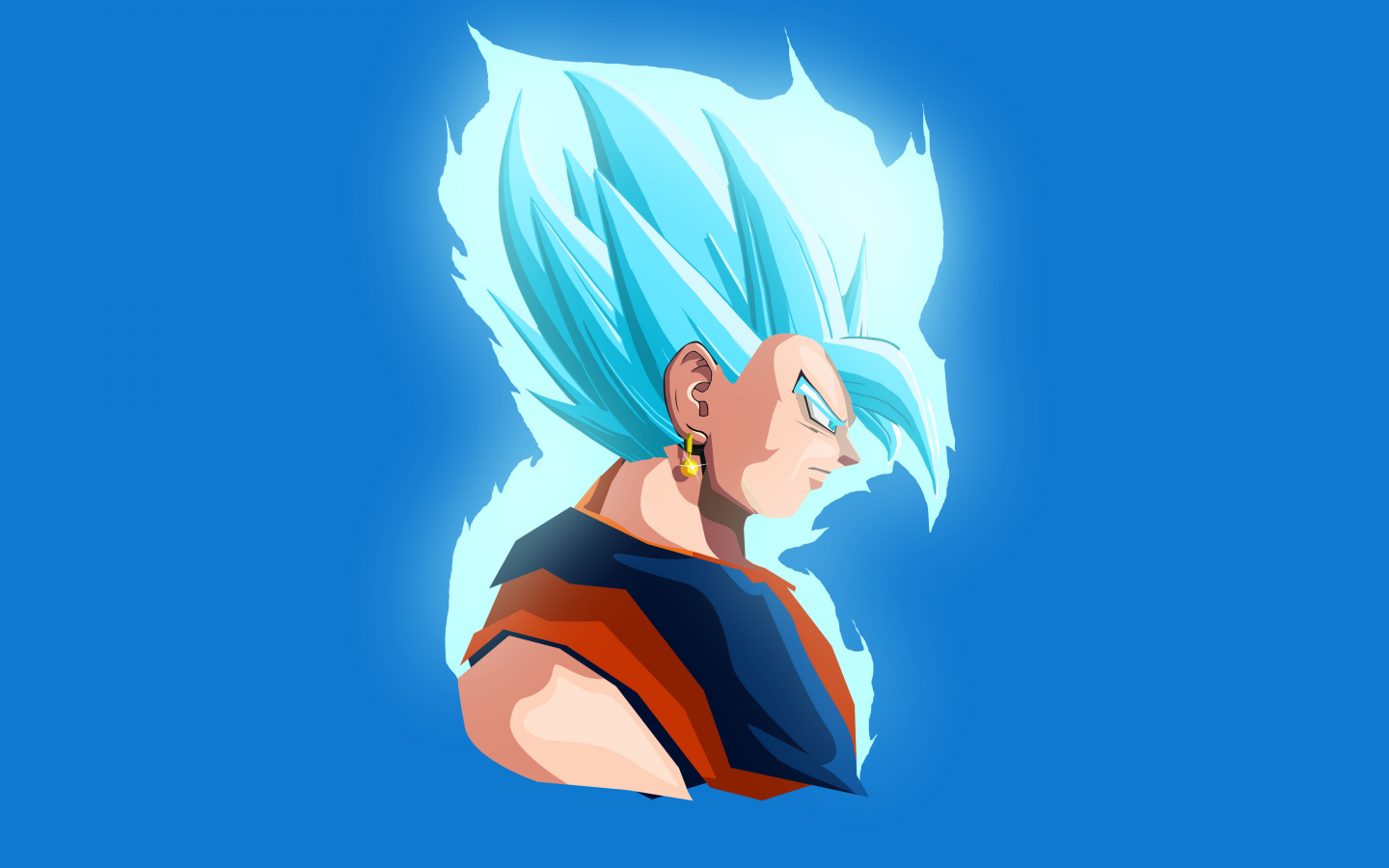 Goku Minimalist Wallpapers - Wallpaper Cave
