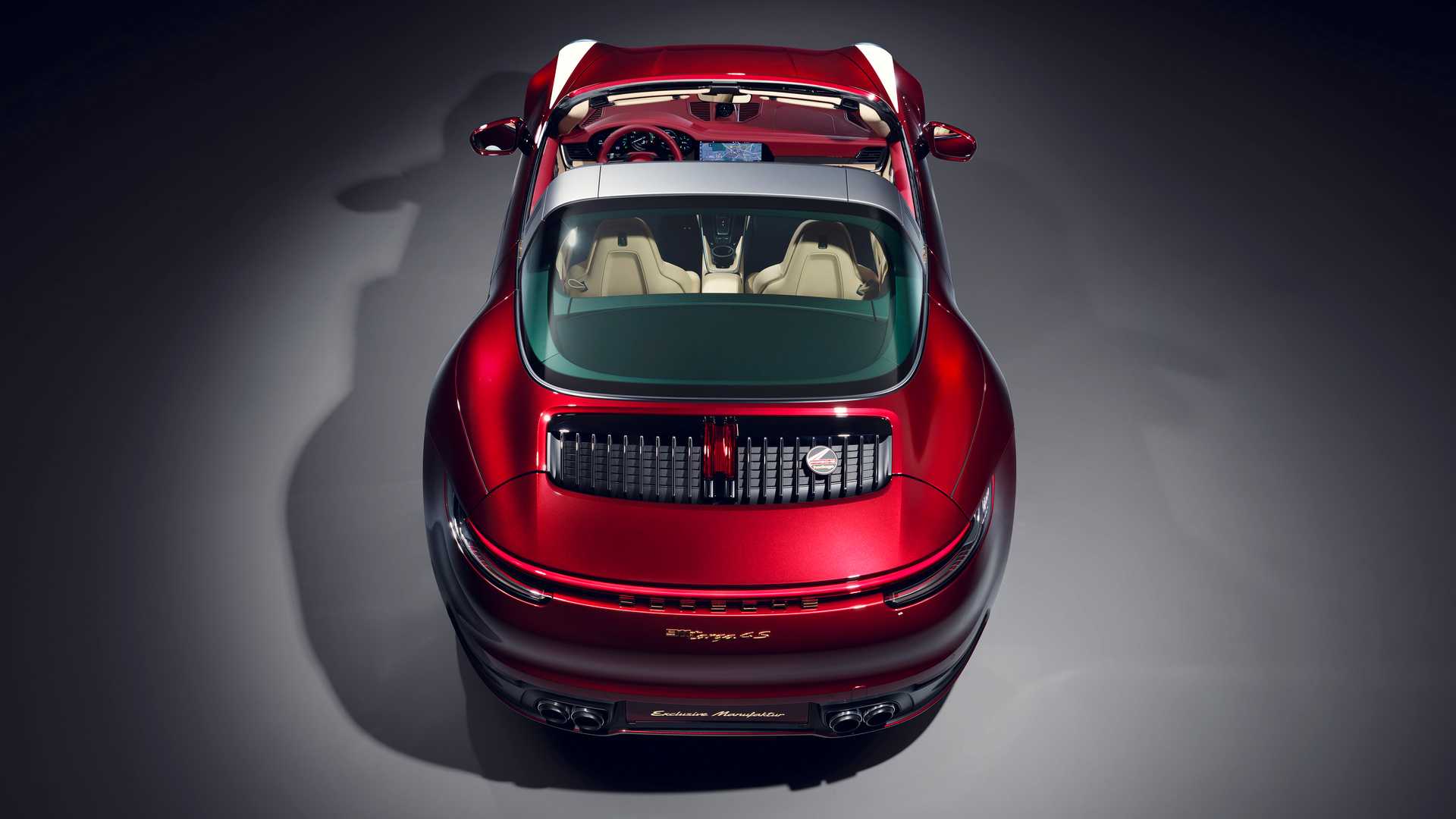 Porsche 911 4S Targa Heritage Edition Debuts, Looks Cherry