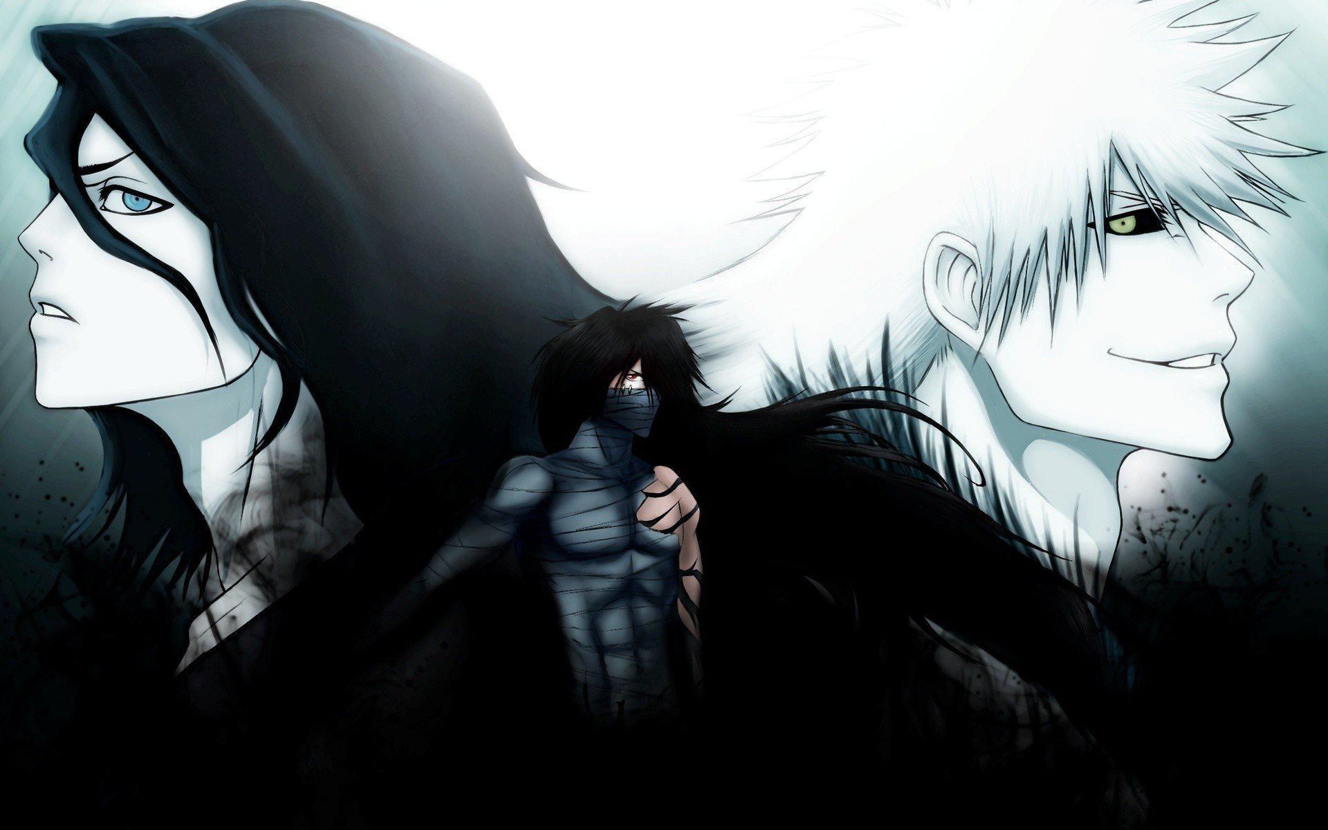 Brunettes Bleach Kurosaki Ichigo Zangetsu Hollow Mugetsu Wide HD