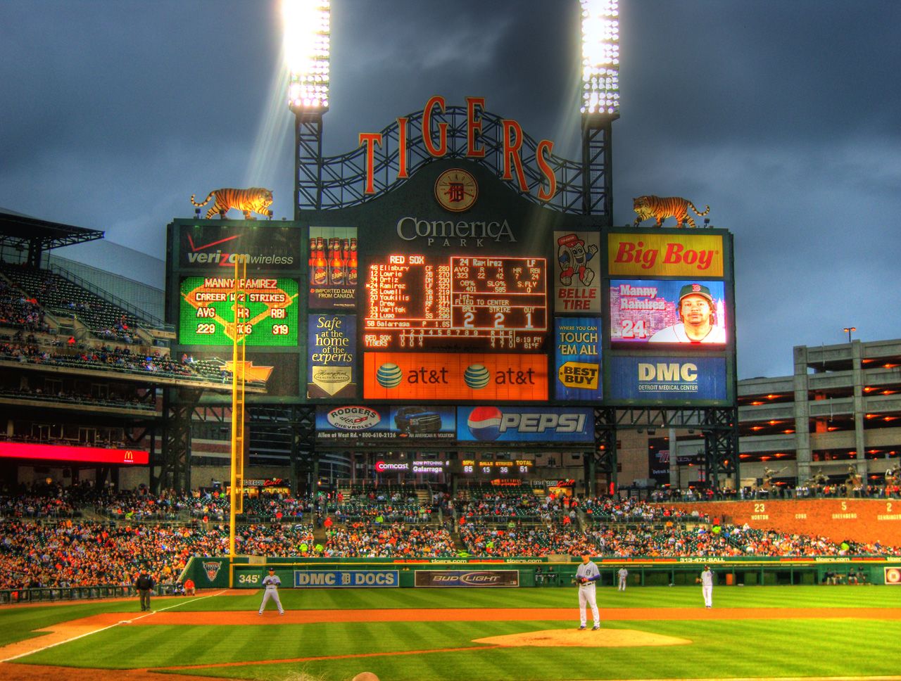 Comerica Park Desktop Background